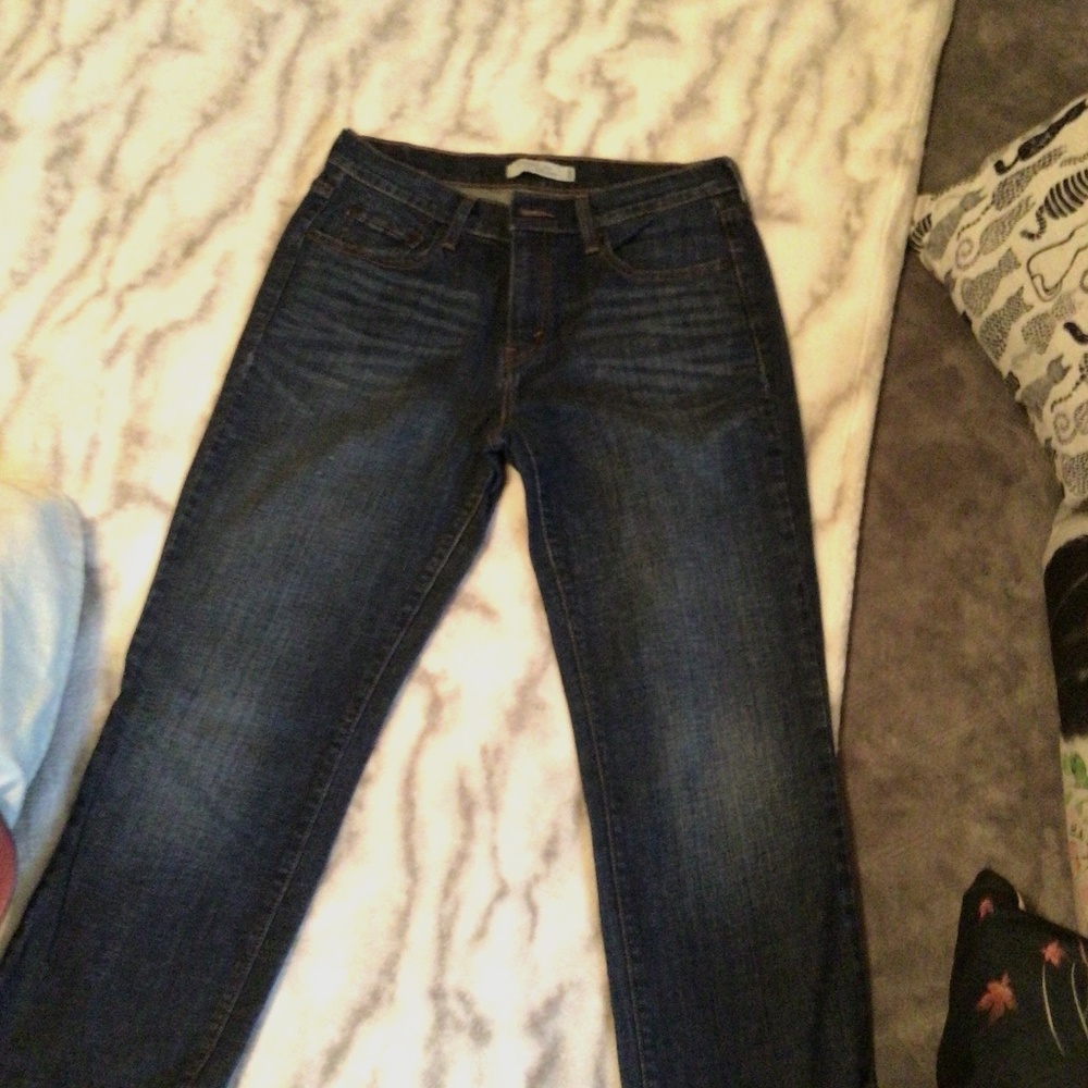 Levi Jeans 505 Straight Leg Size 8